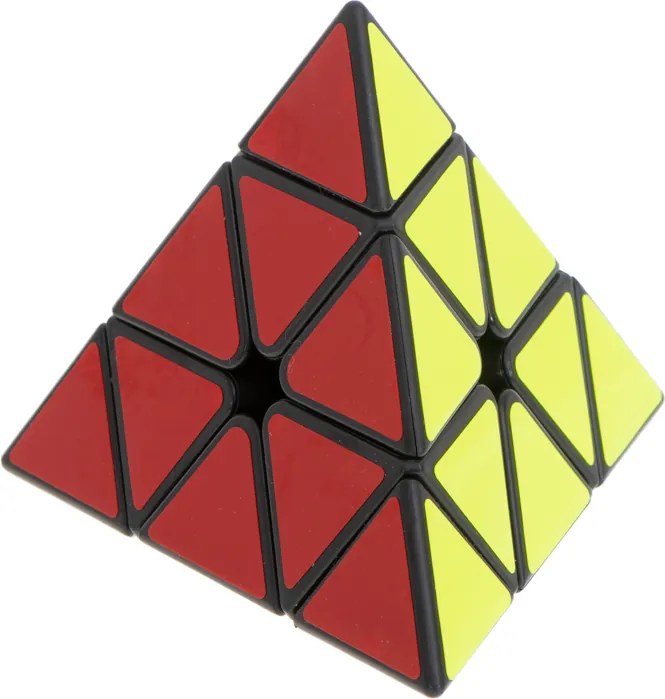 KIK MoYu Pyraminx 3x3 Black – logický hlavolam
