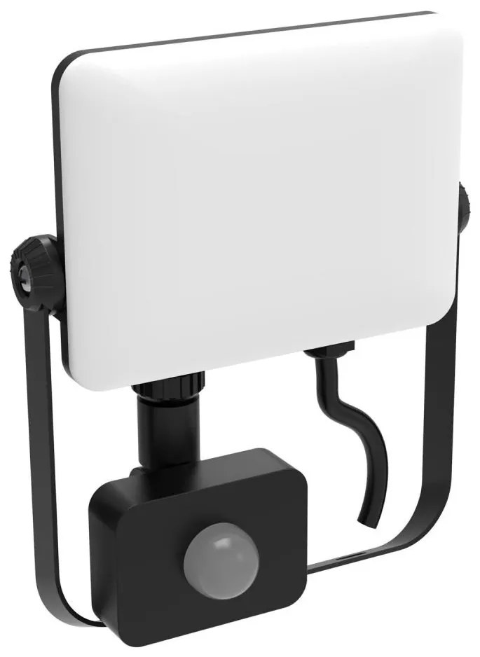 LED Vonkajší reflektor so senzorom MILKY LED/30W/230V 4000K IP65