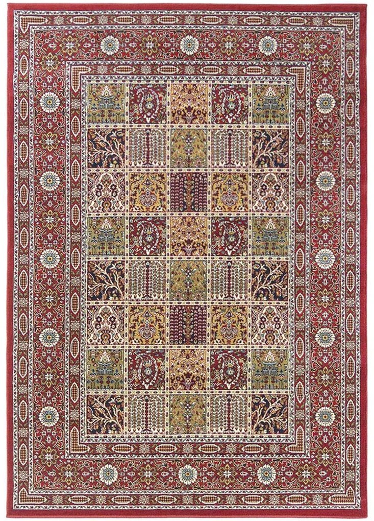 Koberce Breno Kusový koberec KENDRA 1481/DZ2R, červená, viacfarebná,160 x 235 cm