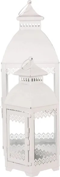 Set dvoch lampášov biely JL343 (2 ks)