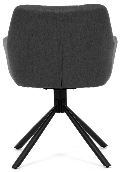 Autronic BONTEC Jedálenská stolička, sivá, látka, HC-532 GREY2 Farba: Šedá