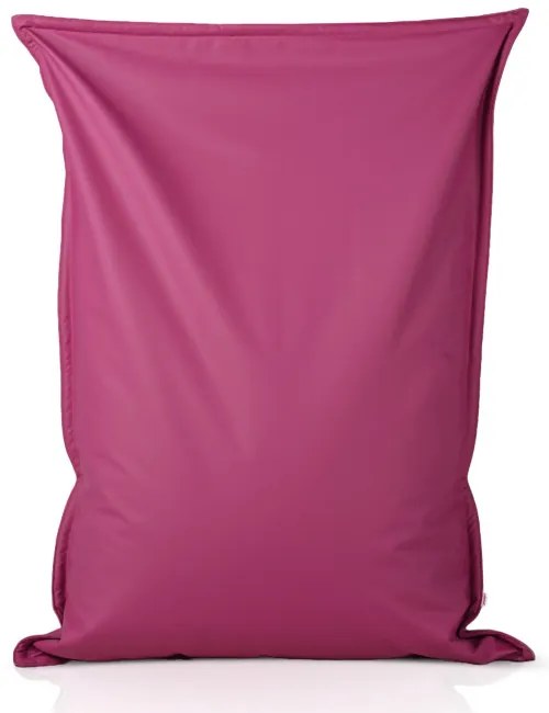 Vankúš na sedenie fuchsia ekokoža