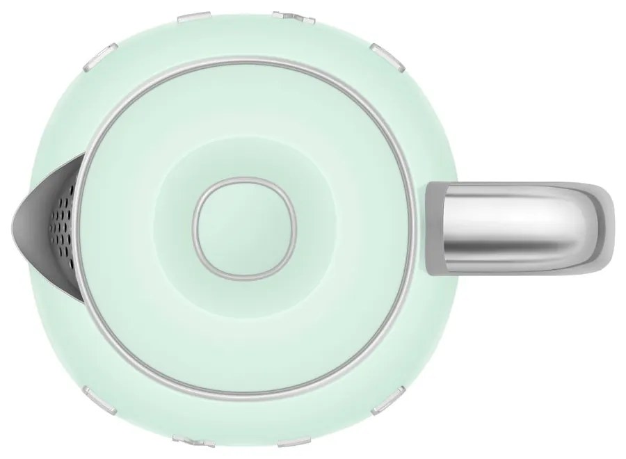 Svetlozelená rýchlovarná kanvica z nehrdzavejúcej ocele 800 ml Retro Style – SMEG