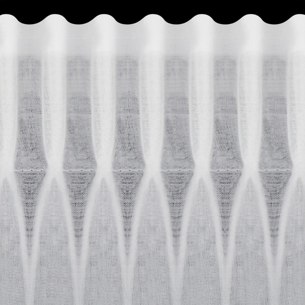 ZÁCLONA NA PÁSKE ARTEMIDA 400X160 CM BIELA