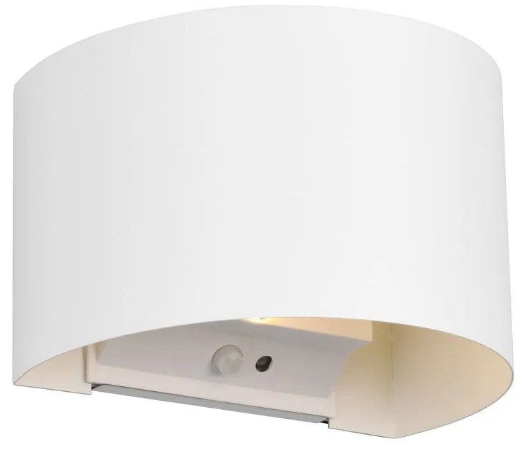 LED nástenné vonkajšie svietidlo so senzorom pohybu (výška 10 cm) Talent – Reality