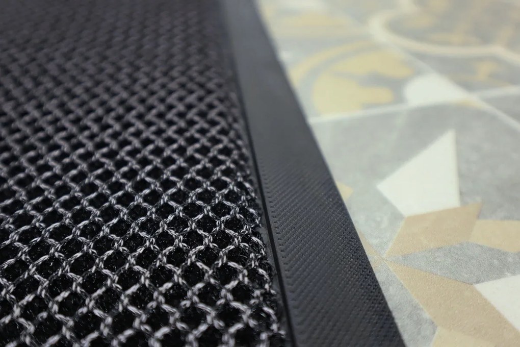 Rohožka Blitz 3D 314 Antracit – na von aj na doma, 40x60, šedá, chodba / predsieň, Hamat