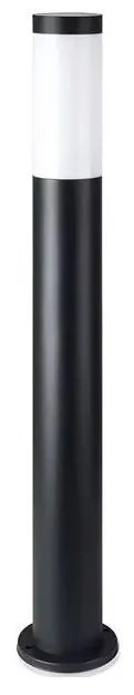 Vonkajšia lampa 1xE27/60W/230V IP44 80cm čierna