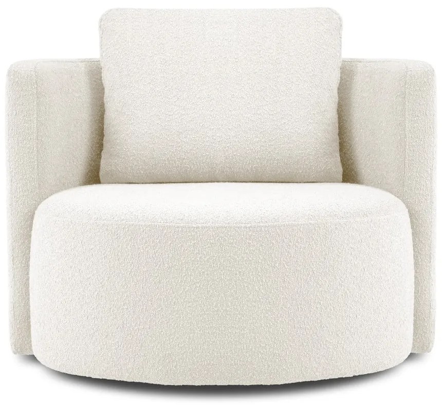 Biele otočné kreslo Interieurs 86 Nael