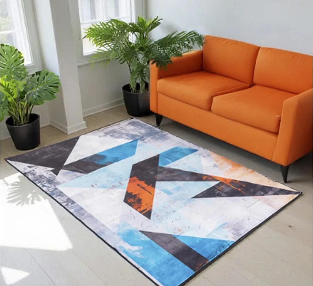 Koberec Novia – abstraktný geometrický vzor, obdĺžnik Rozmer: 140x200 cm