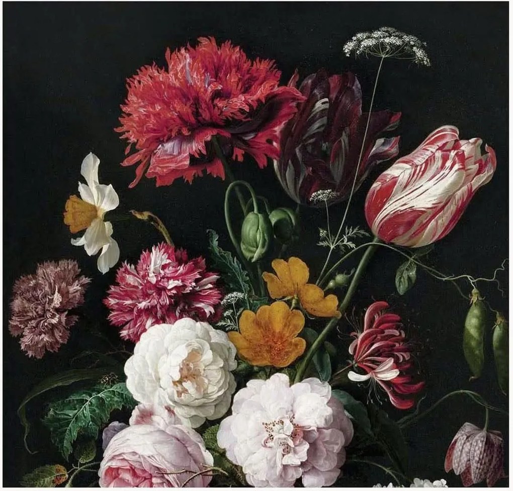 Vliesová tapeta Golden Age Flowers II