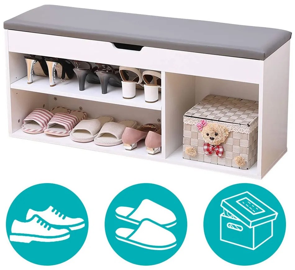 Lavica na topánky so sedákom