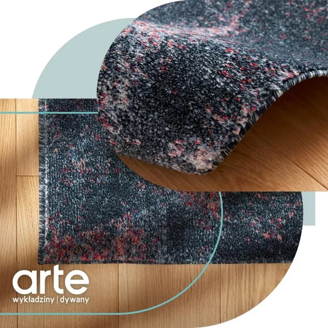 Koberec Balta Bohemia 78312 292 sivý / ružový