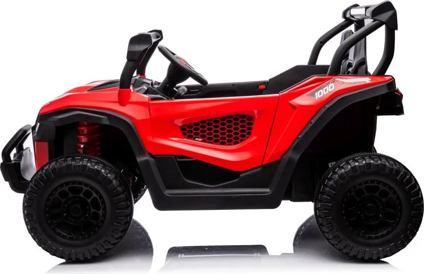 LEAN CARS Elektrické autíčko S618 červené 4x4