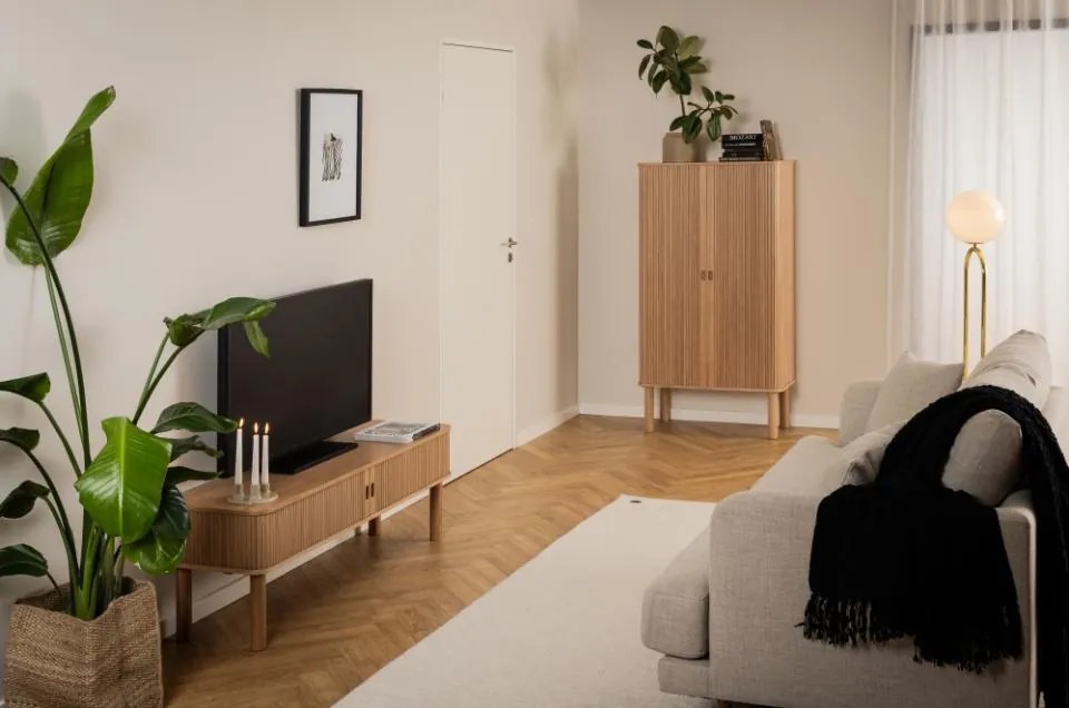 Actona TV stolík Langley - dub