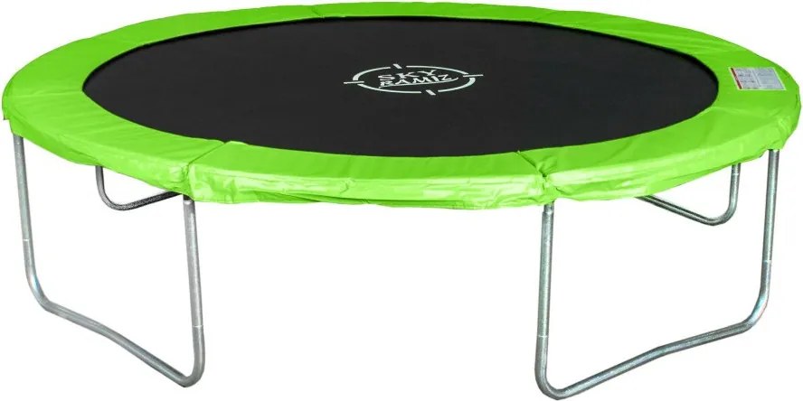 Ramiz SkyRamiz 305cm 10FT záhradná trampolína pre deti Zelená + príslušenstvo