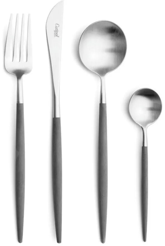 Sada příborů Cutipol GOA 24ks šedá