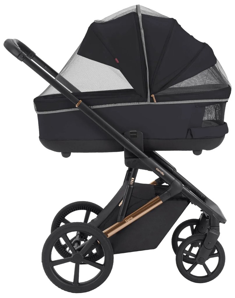 Detský kočík 2v1 CARRELLO Sigma CRL-6523 Iridium Black