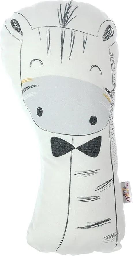 Detský vankúšik s prímesou bavlny Mike & Co. NEW YORK Pillow Toy Argo Giraffe, 17 x 34 cm