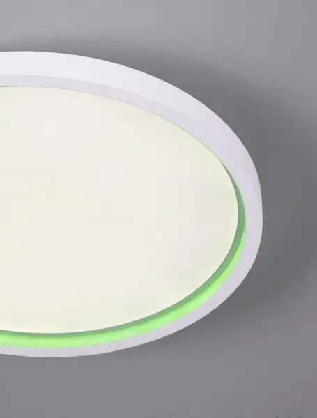 Moderné stropné svietidlo Chet RGB 39 s diaľkovým ovládaním