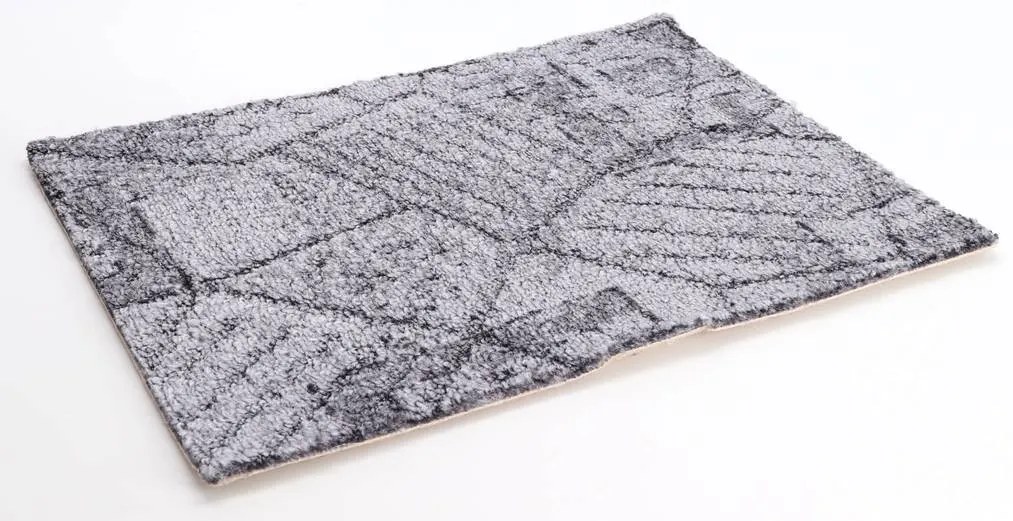 Koberec metráž Bossanova 95, na mieru, šíře 4m,5m, šedá, filc, obývacia izba, ITC