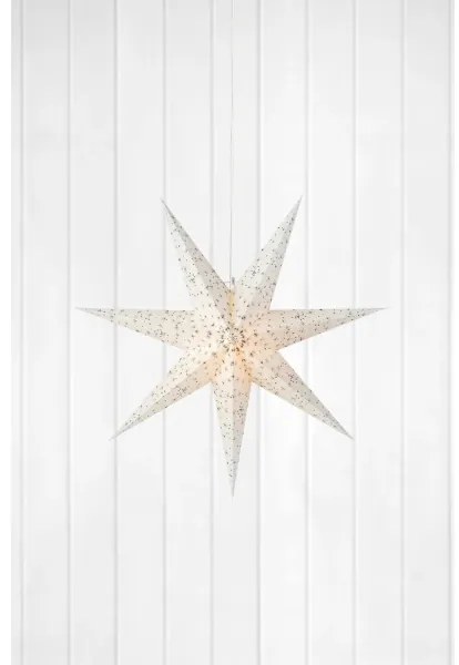 Markslöjd 704910 - Vianočná dekorácia OLIVIA 1xE14/6W/230V 75 cm biela