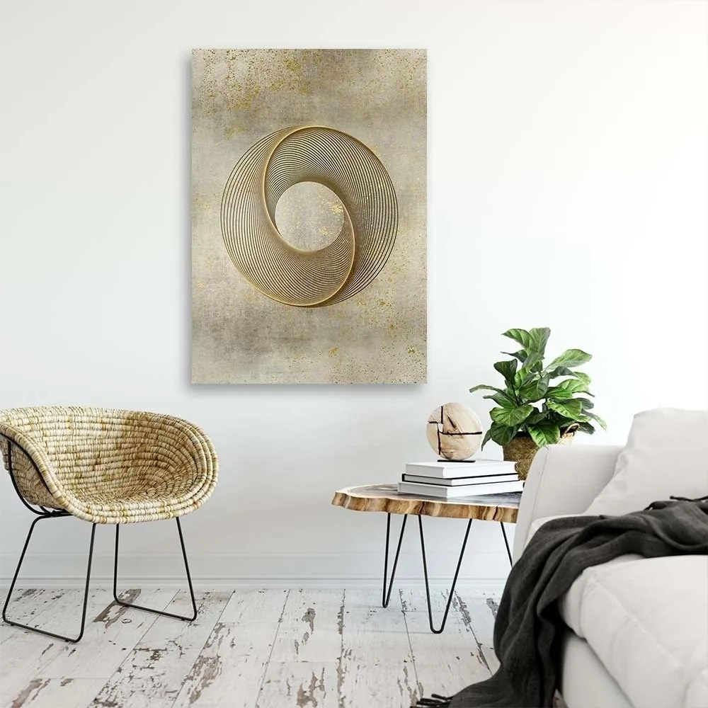 Gario Obraz na plátne Zlatý kruh - Andrea Haase Rozmery: 60 x 90 cm