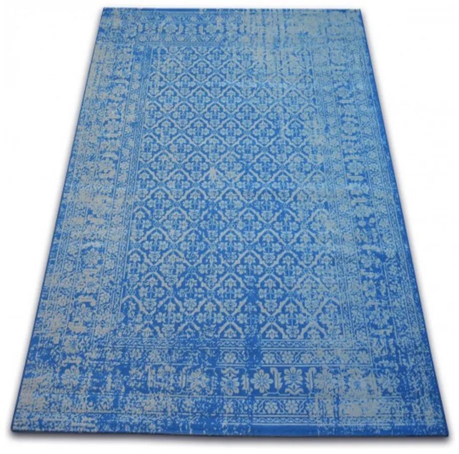 Kusový koberec PP Rose modrý, Velikosti 200x290cm