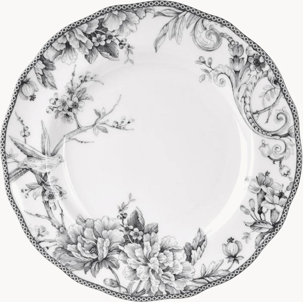 Porcelánové plytké taniere Mayfair, 6 ks