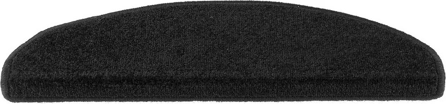 Nášľapy na schody Eton čierny polkruh, samolepiaci - 24x65 polkruh (rozmer vrátane ohybu) Vopi