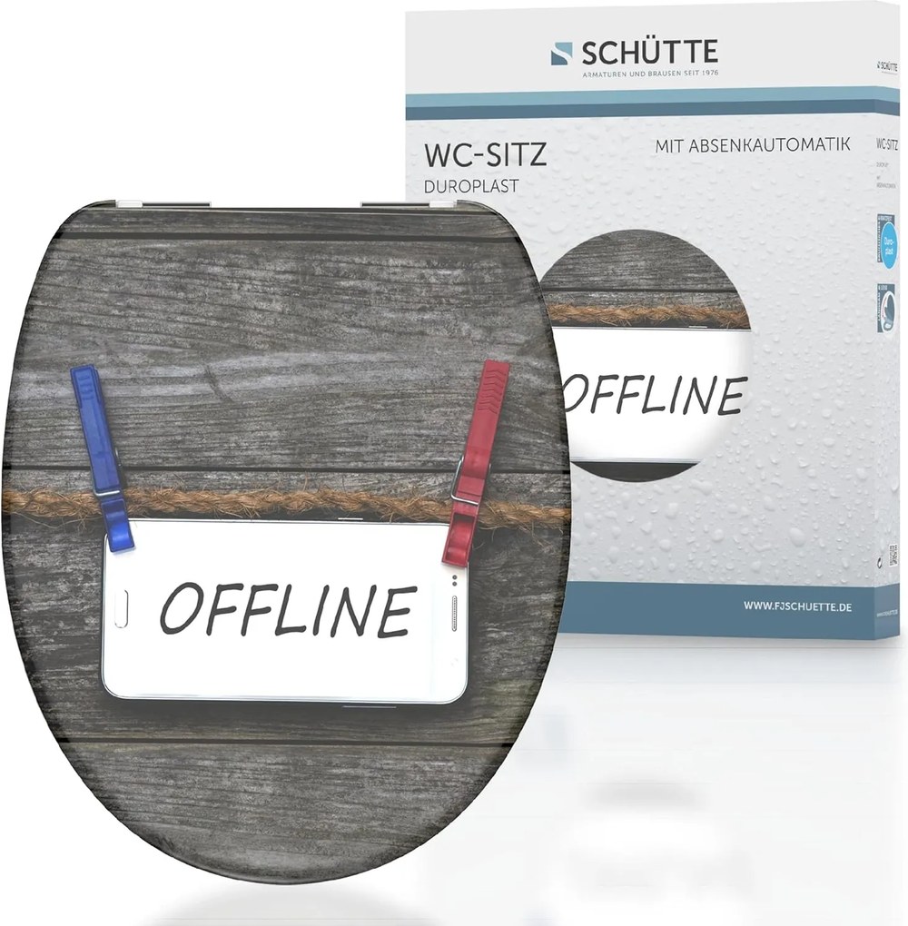 Eisl Sanitär WC sedadlo Duroplast Soft Close Offline 82157