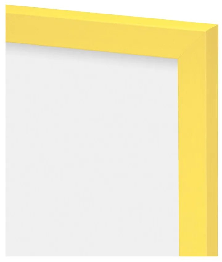 Žltý stojací/na stenu rámček 12x17 cm – knor