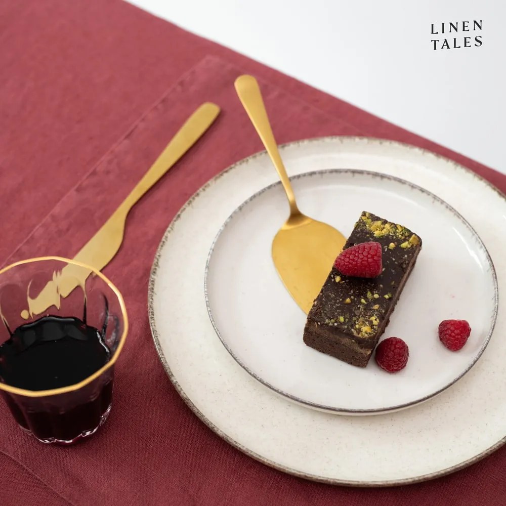 Ľanové prestieranie 35x45 cm Marsala – Linen Tales