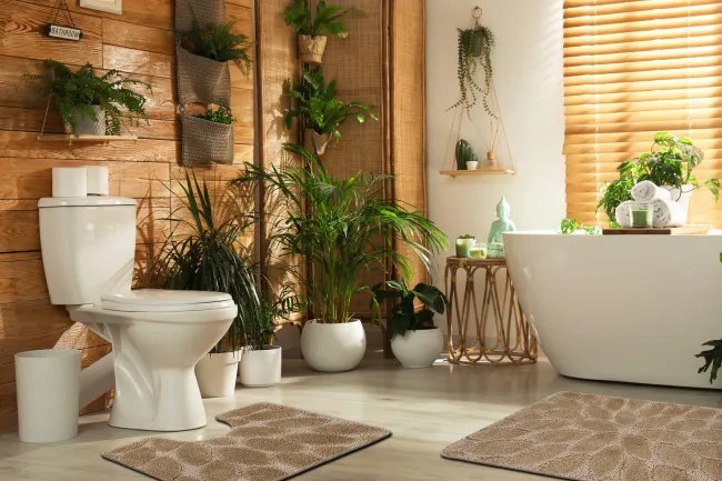 Sada kúpeľňových koberčekov SUPREME STONES kamienky, béžová