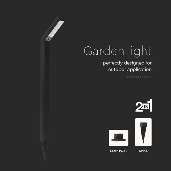 LED Solárna lampa 2v1 LED/1,5W/3,7V IP65 1500 mAh