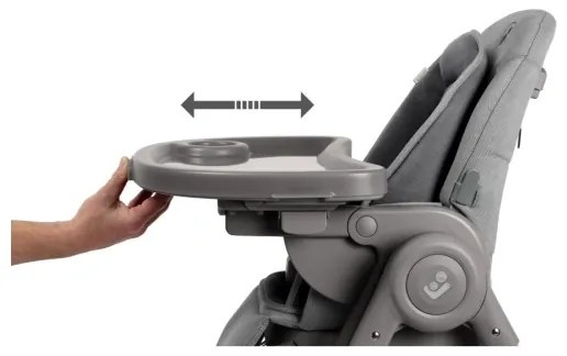 Maxi-Cosi - Detská jedálenská stolička MINLA PLUS šedá