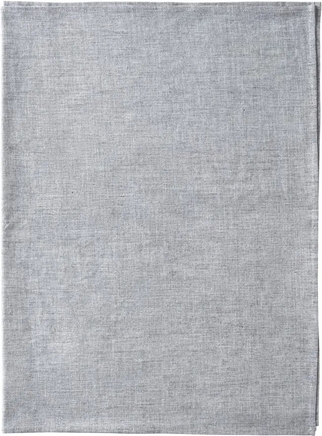 Sivý bavlnený behúň na stôl Blomus, 45 x 140 cm