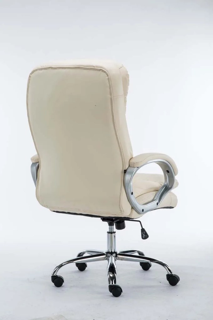 Design-Shop Kancelárska stolička Vancouver XXL - Krémová