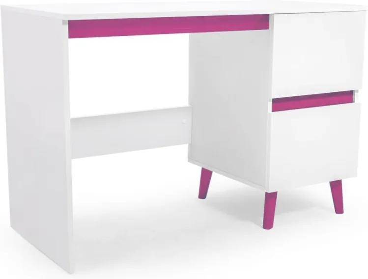 SB Písací stôl Tip 4 Farba: Ružová