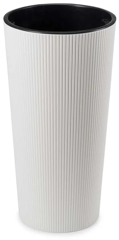 Súprava 2 kvetináčov URBANICA ECO biela