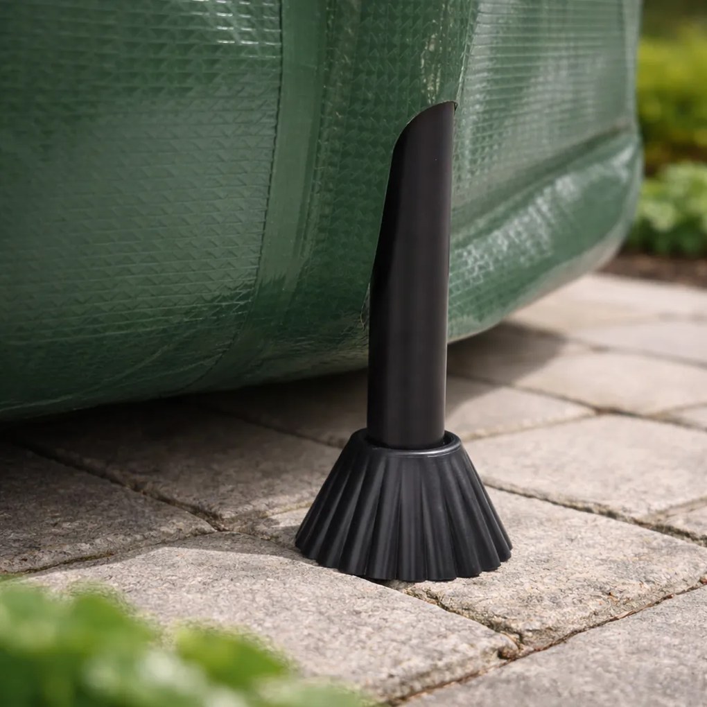 Skladací sud na dažďovú vodu BestBerg BBWT-750 / 750 l / zelená