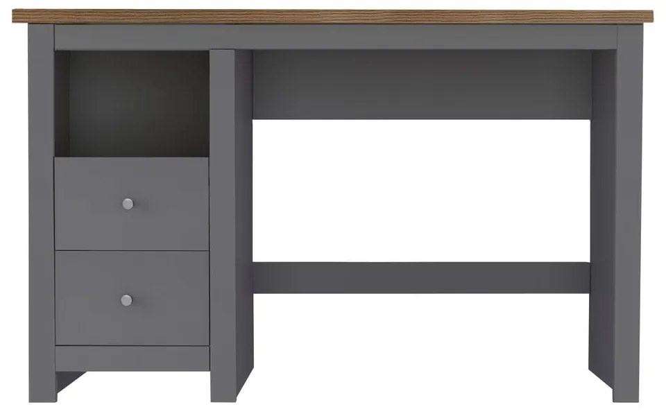 Pracovný stôl s doskou v dubovom dekore 50x120 cm Emerald – Støraa