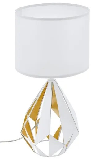 Eglo 43078 - Stolná lampa CARLTON 1xE27/60W/230V