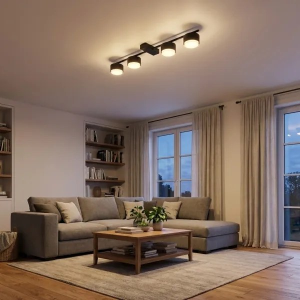Brilagi - LED bodové svietidlo MONO 4xGX53/30W/230V čierna