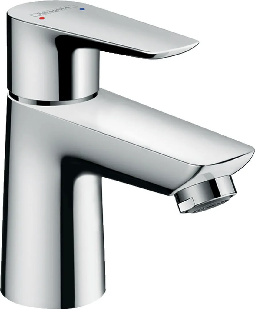 Hansgrohe Talis E, umývadlová batéria 80 s odtokovou súpravou Push-Open, s výpusťou Push-Open, chrómová, HAN-71701000