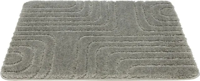 Kúpeľňový koberček Aroya sivý