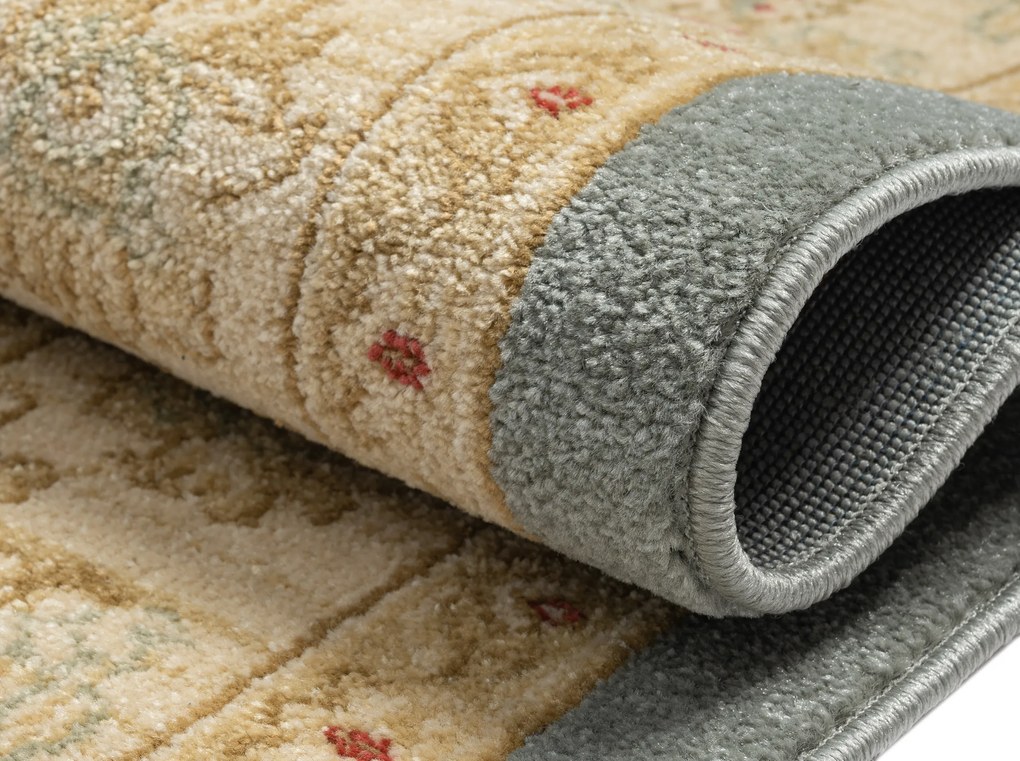 My Flair, Kusový koberec Maryam 5 dunkelblau, 140x200, viacfarebná, chodba / predsieň