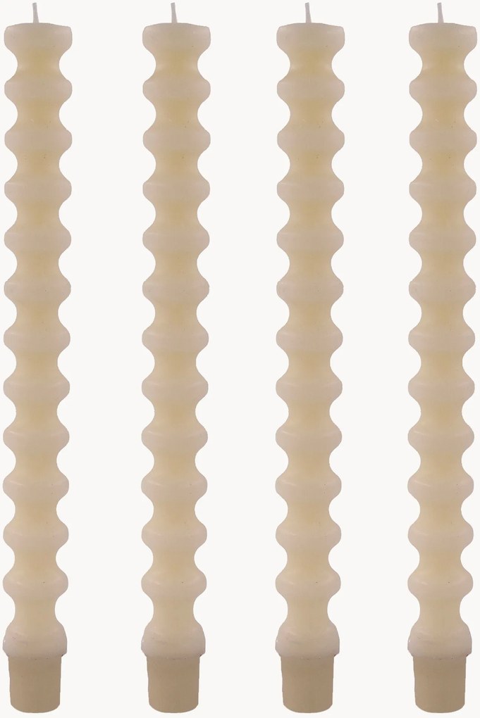 Ručne vyrobené sviečky Mura, 4 ks