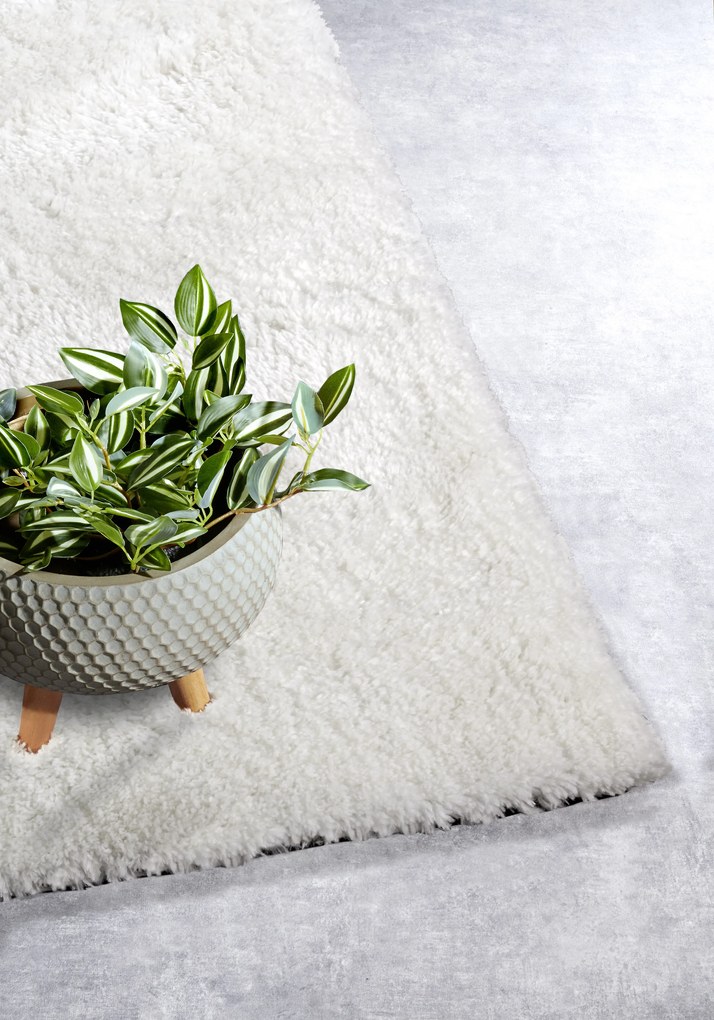 Hanse Home, Kusový koberec Myk 106112 White, 200x290, biela, obývacia izba