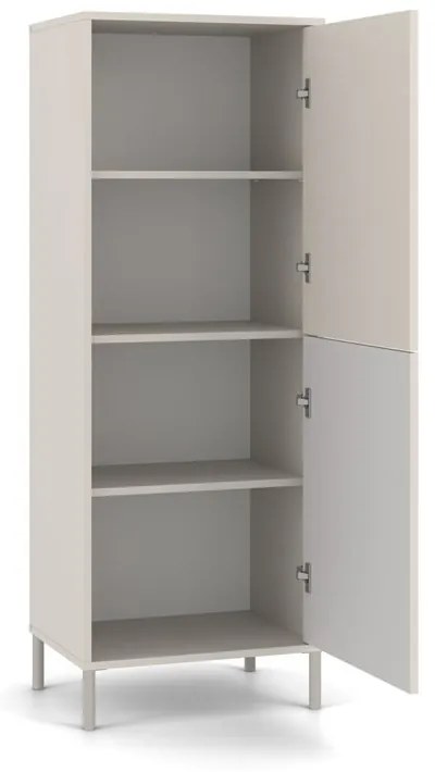 Vitrína KAMARO 2DK 53,5 cm kašmírová
