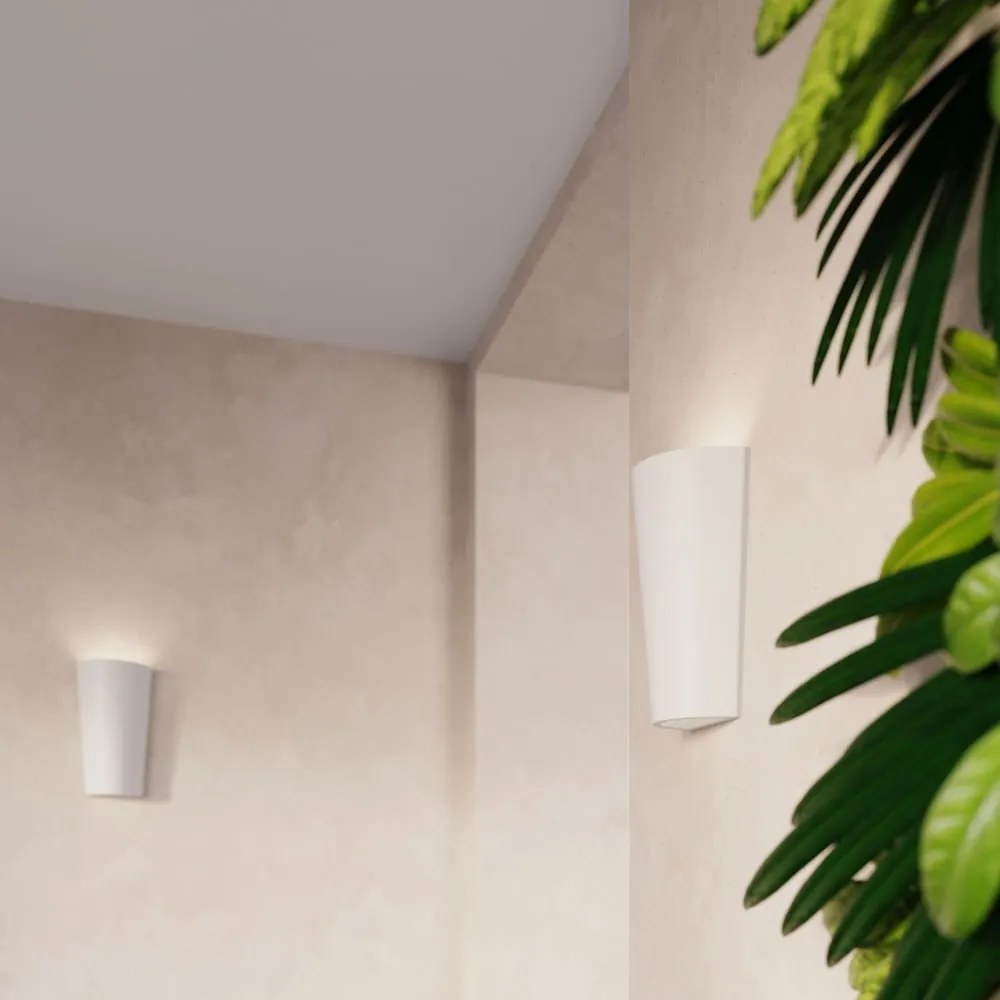 Biele nástenné svietidlo Colbie – Nice Lamps